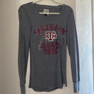 Pink vs texas a&m long sleeve size medium